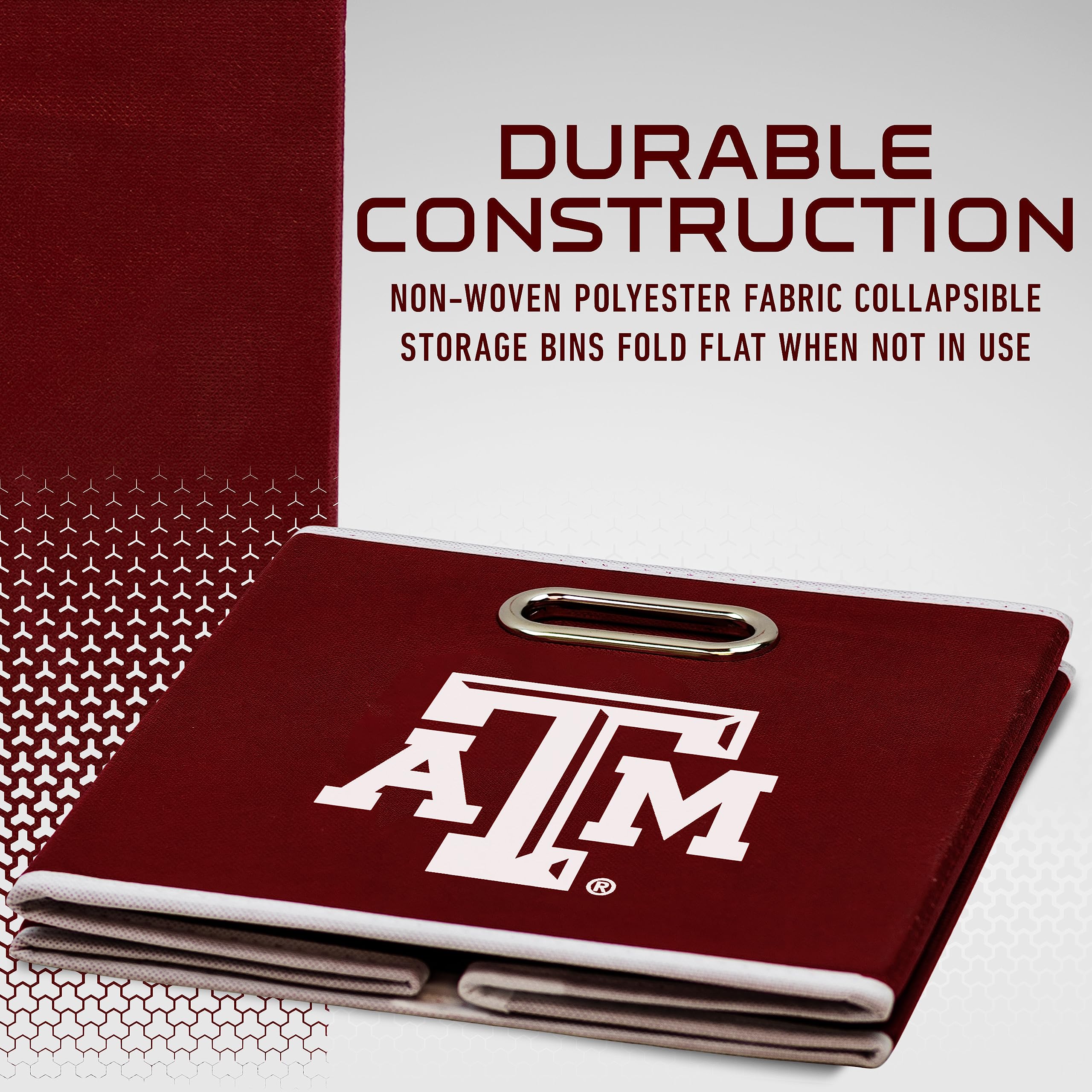 Foto 5 pulgar | Contenedor De Almacenamiento Franklin Sports Ncaa Texas A M Aggies - Venta Internacional.