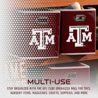 Foto 5 | Contenedor De Almacenamiento Franklin Sports Ncaa Texas A M Aggies - Venta Internacional.