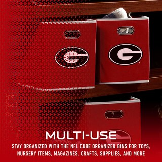 Foto 5 | Contenedor De Almacenamiento Franklin Sports Ncaa Georgia Bulldogs - Venta Internacional.