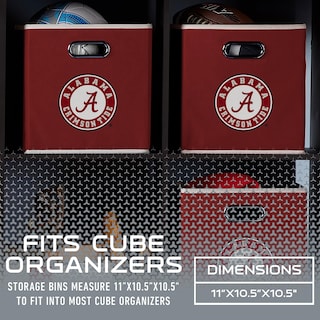 Foto 3 | Contenedor De Almacenamiento Plegable Franklin Sports Ncaa Alabama - Venta Internacional.