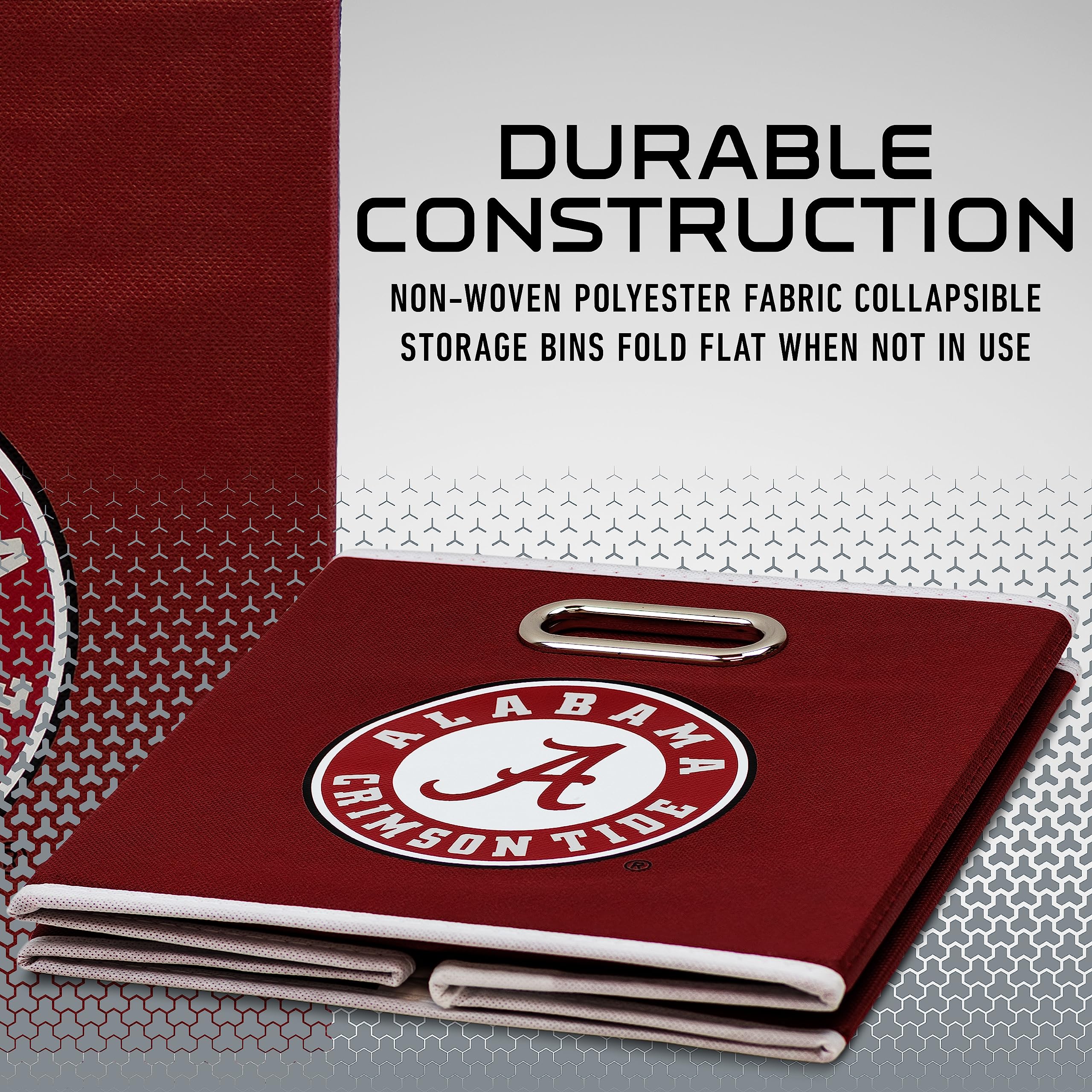 Foto 5 pulgar | Contenedor De Almacenamiento Plegable Franklin Sports Ncaa Alabama - Venta Internacional.