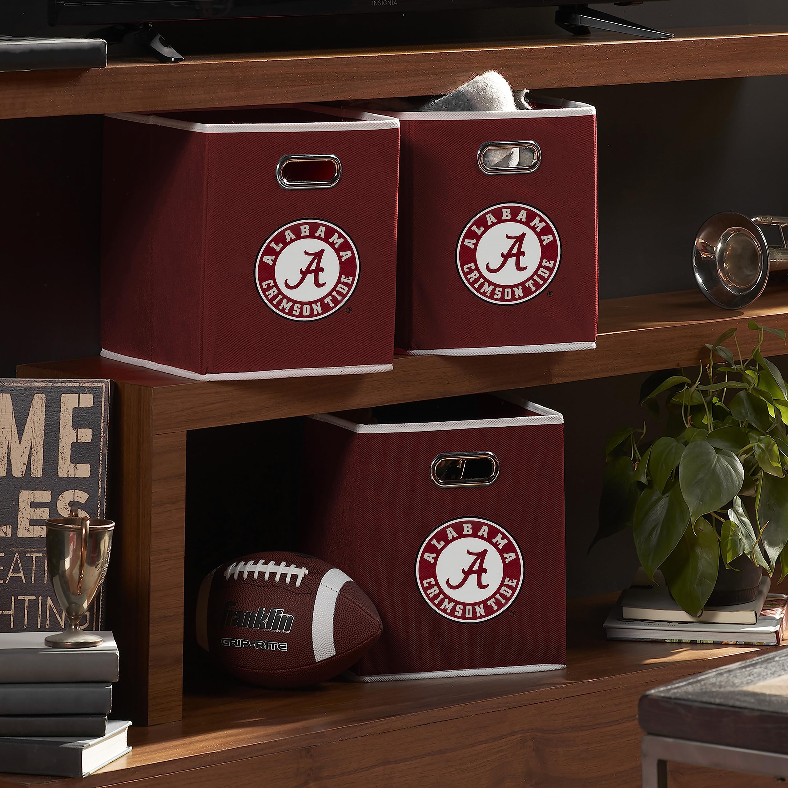 Foto 8 pulgar | Contenedor De Almacenamiento Plegable Franklin Sports Ncaa Alabama - Venta Internacional.