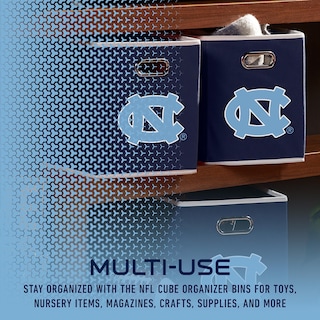 Foto 5 | Contenedor De Almacenamiento Franklin Sports Ncaa Unc Tarheels Deluxe - Venta Internacional.