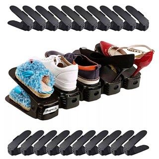 Foto 1 | Magma Life Organizador De Zapatos Con Doble Ranura: Paquete De 10 Unidades Para Mantener Tus Zapatos Ordenados