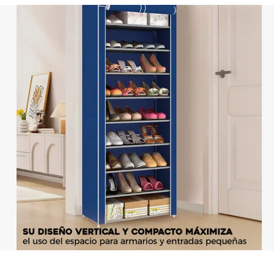 Foto 4 pulgar | Mueble Zapatera Armario Organizador Repisa Armable Multiusos