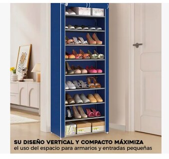 Foto 3 | Mueble Zapatera Armario Organizador Repisa Armable Multiusos