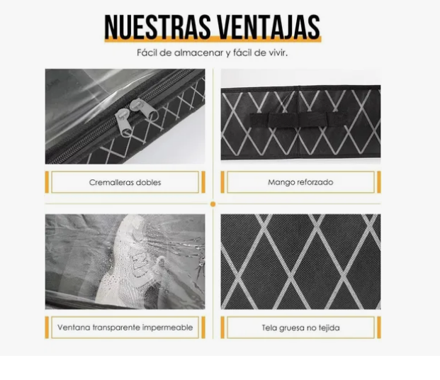 Foto 3 pulgar | Zapatera Plegable Bajo Cama 2pz Organizador 24 Pares Zapatos