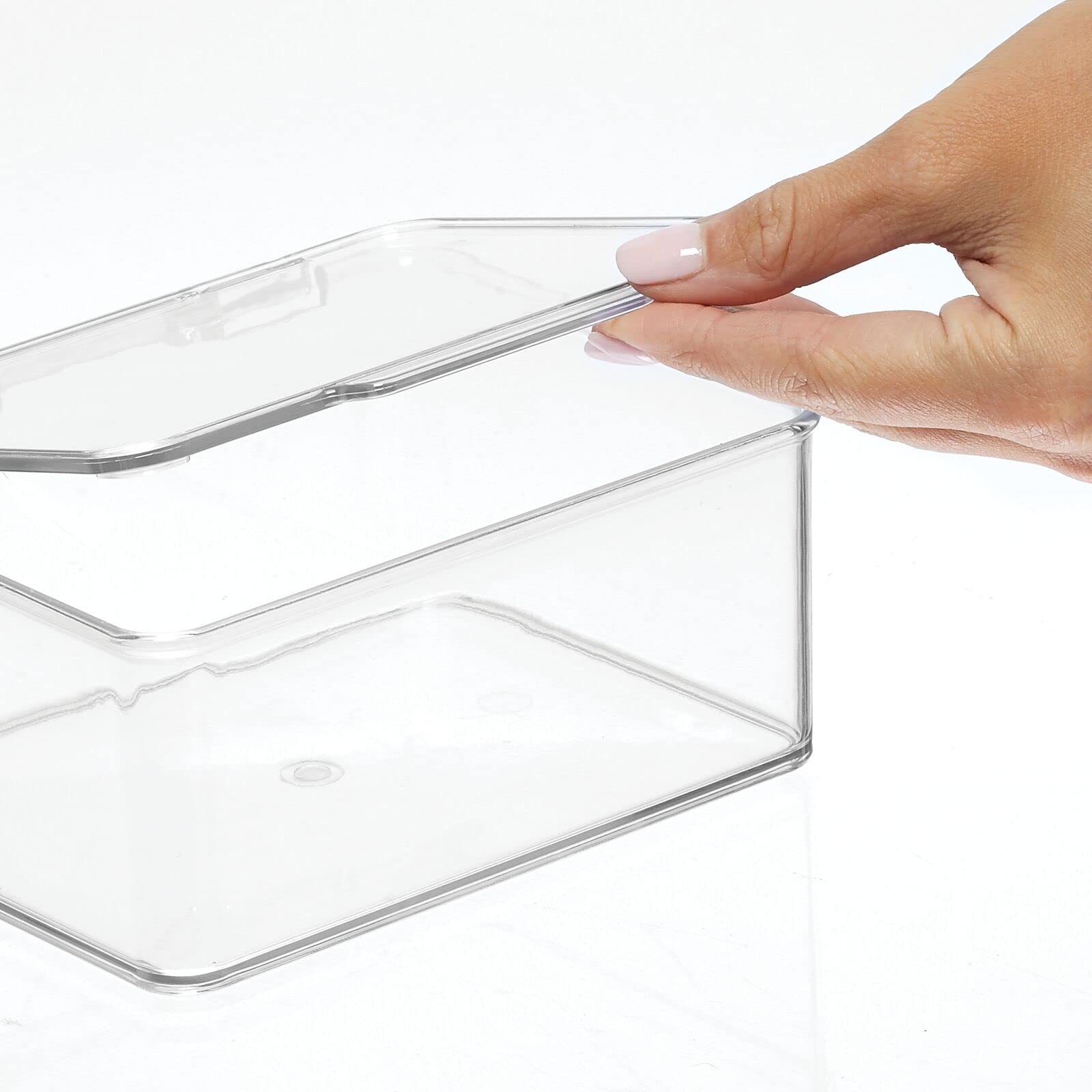 Foto 7 pulgar | Caja Organizadora De Almacenamiento Mdesign  Paquete De 8  Transparente - Venta Internacional.