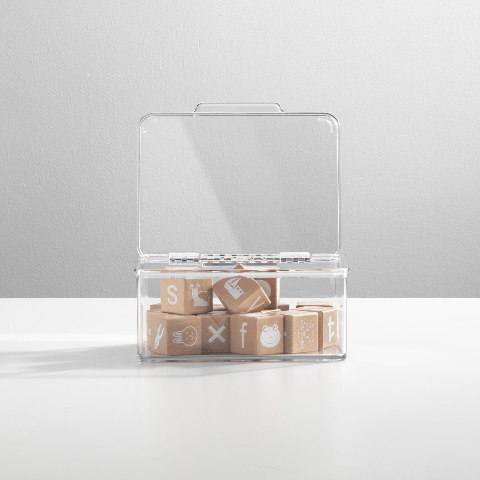 Foto 7 | Caja Organizadora De Almacenamiento Mdesign  Paquete De 8  Transparente - Venta Internacional.