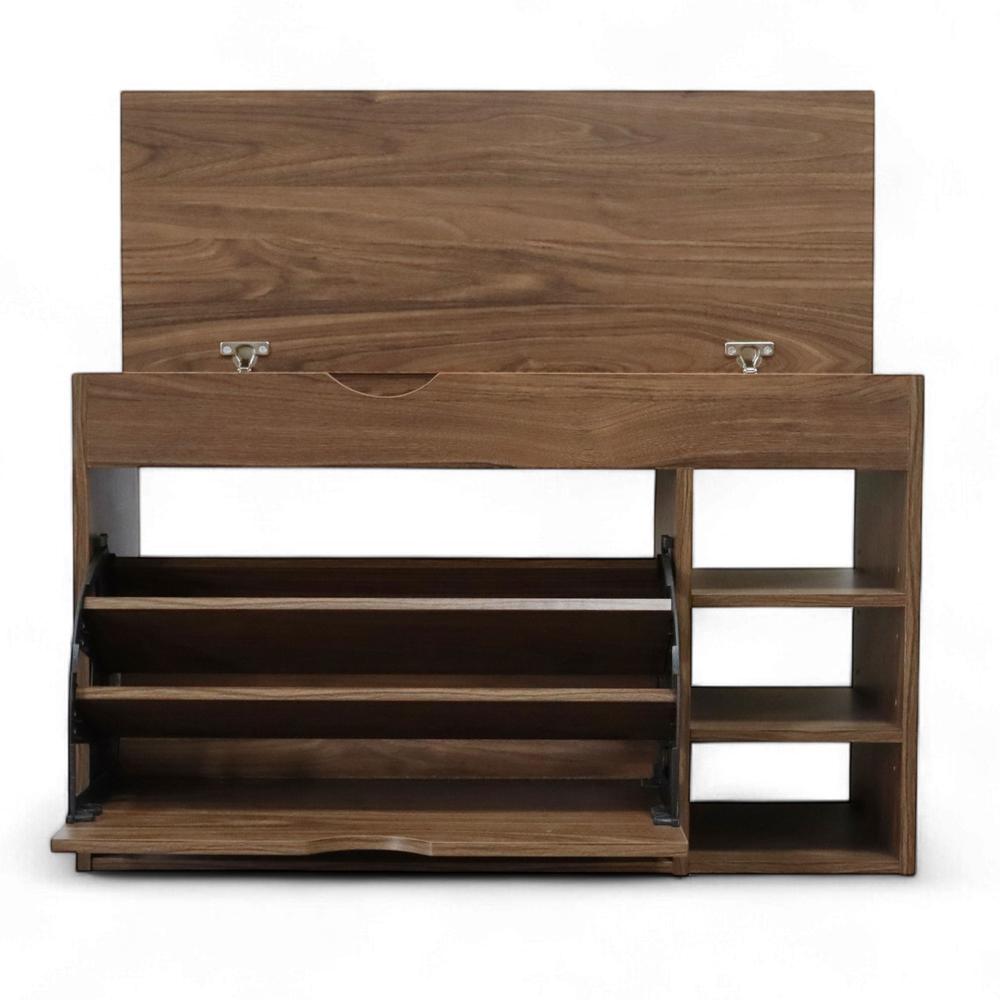 Foto 4 pulgar | Mueble Zapatero Banco Con 2 Compartimientos Chico Montana