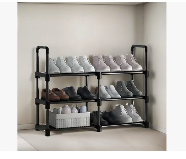 Foto 5 pulgar | Zapatera Organizador Armable Zapatos 3 Niveles 14 Pares