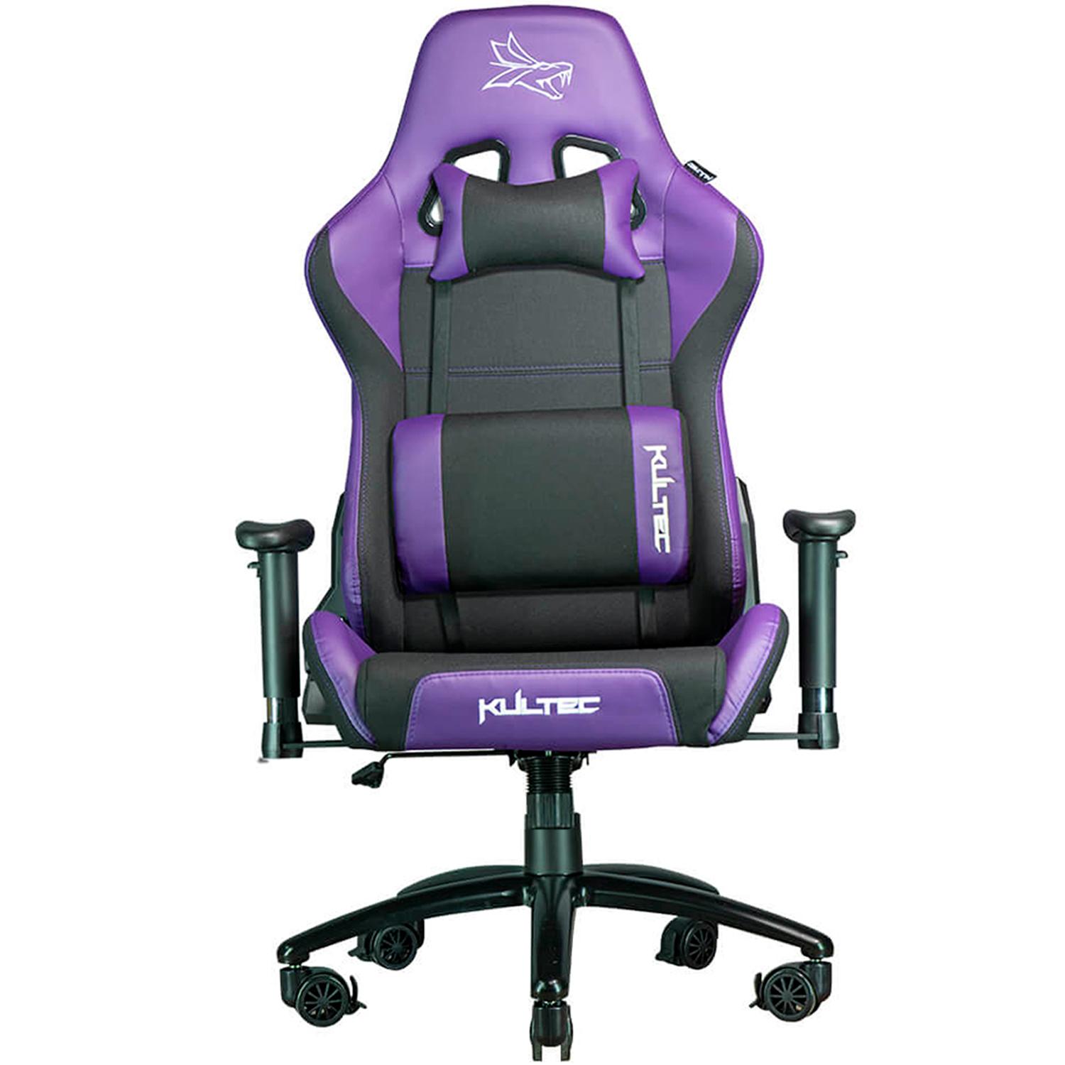 Foto 2 pulgar | Silla Gamer Kultec Serie X2 Hasta 120kg color Morado