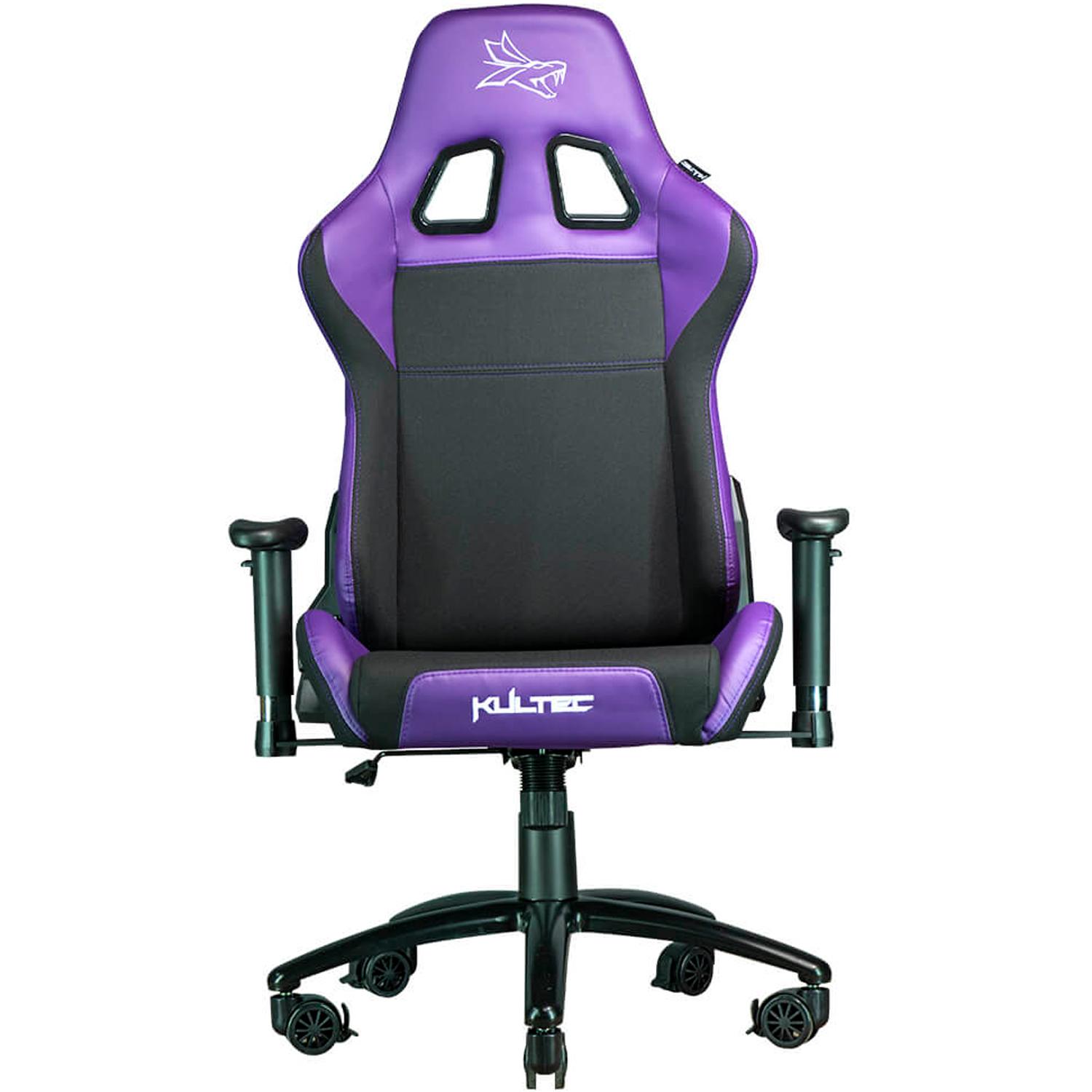 Foto 3 pulgar | Silla Gamer Kultec Serie X2 Hasta 120kg color Morado