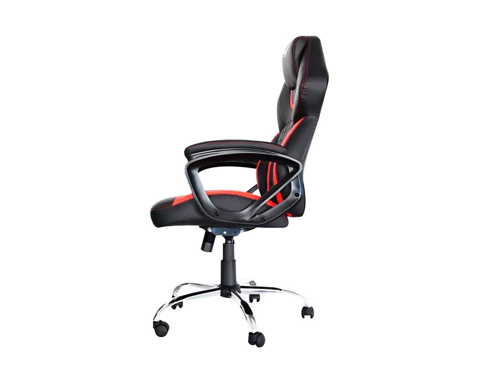 Foto 2 | Silla Gamer Naceb Tank Piel Sintetica Na-0913, Negro/rojo