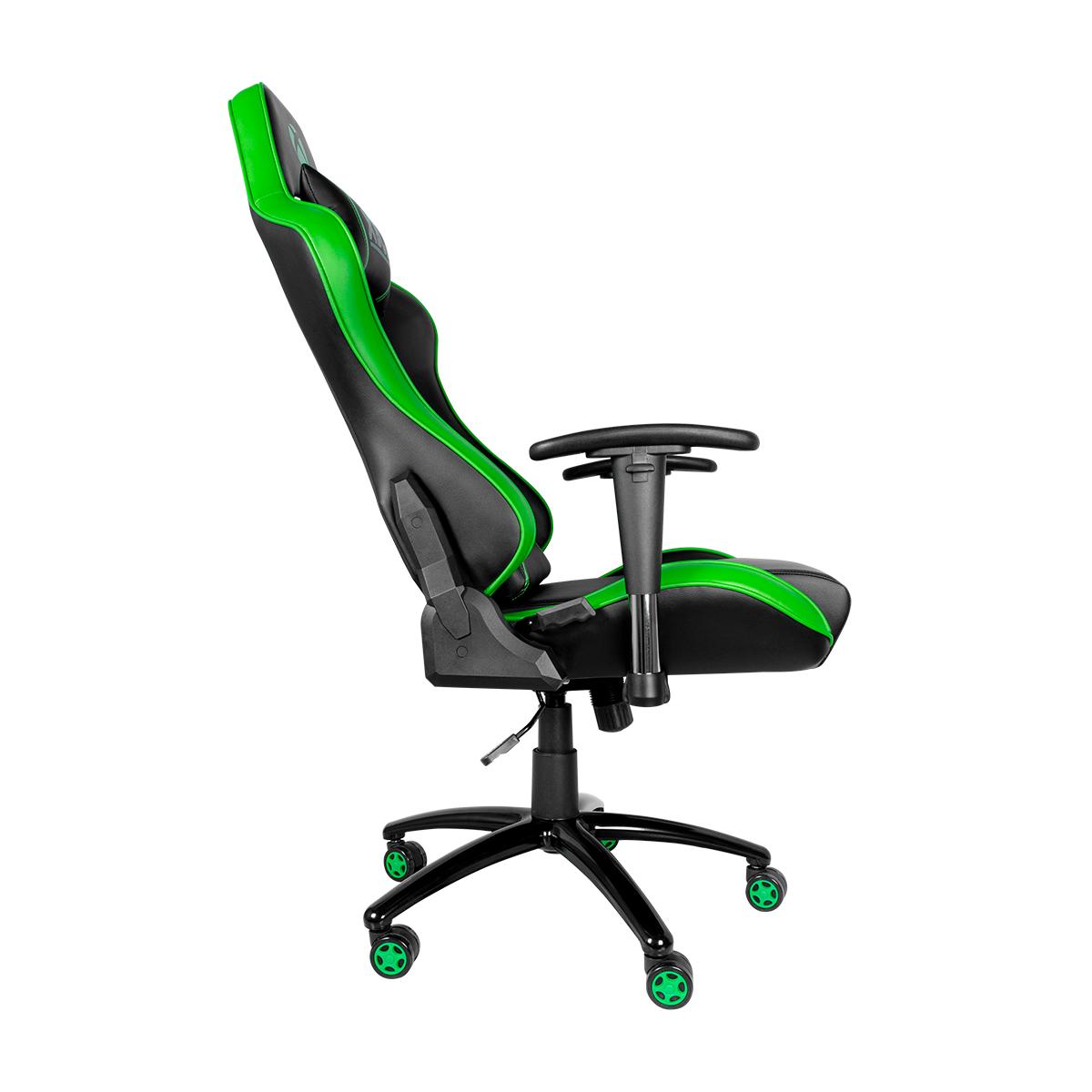 Foto 3 pulgar | Silla Xbox Pro Gamer Koskin Neg/verde Brazos 2d Inclinación 90°-160° Hasta 120 Kg (altsx-g3)