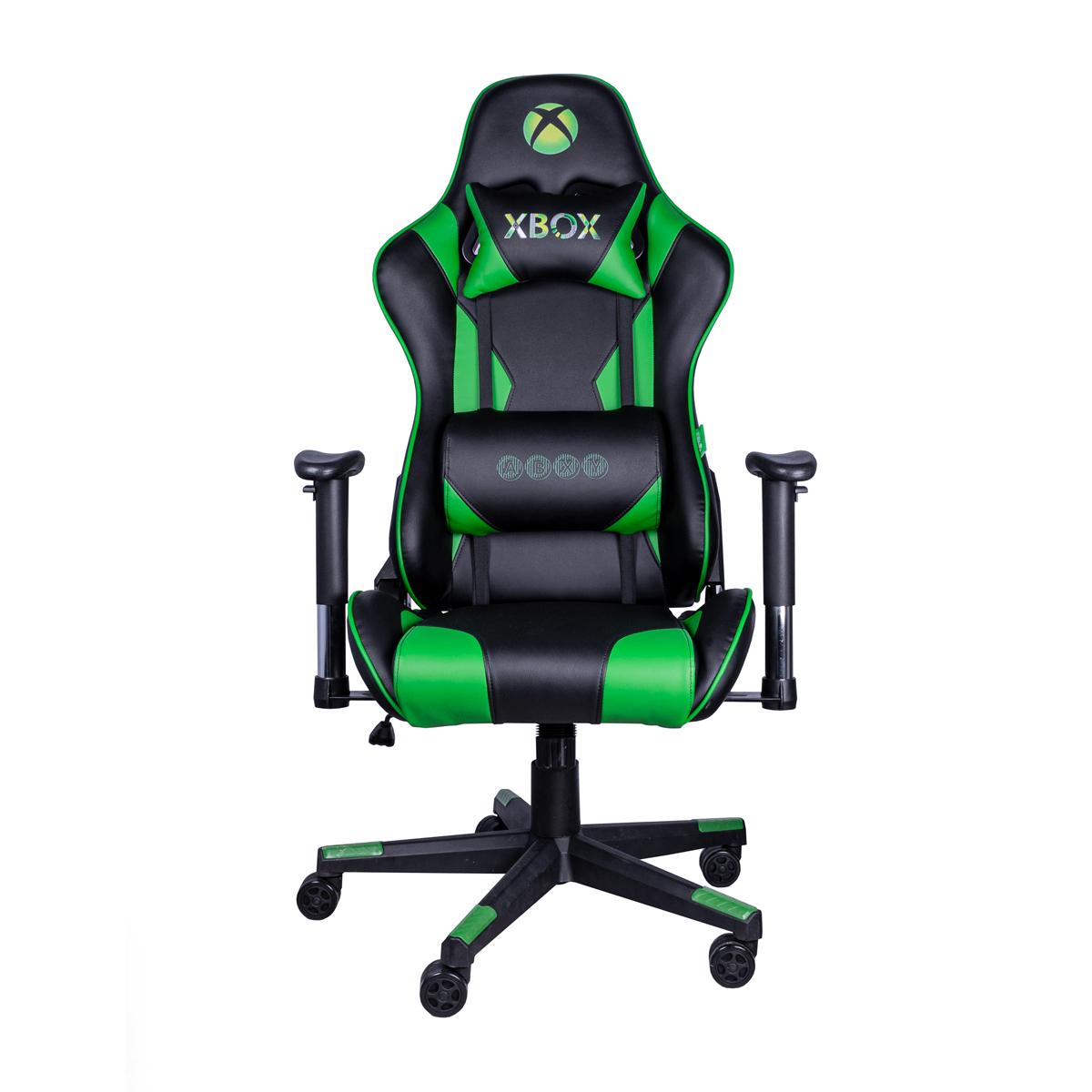 Foto 2 pulgar | Silla Xbox Gamer Essential Koskin Neg/verde Brazos 2d Inclinación 90°-160° Hasta 120 Kg (altsx-g2)