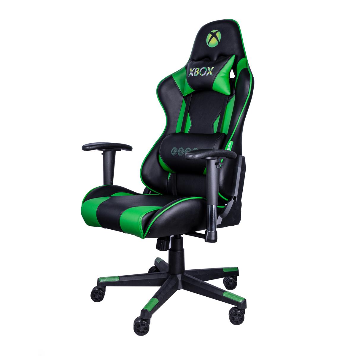 Foto 3 pulgar | Silla Xbox Gamer Essential Koskin Neg/verde Brazos 2d Inclinación 90°-160° Hasta 120 Kg (altsx-g2)