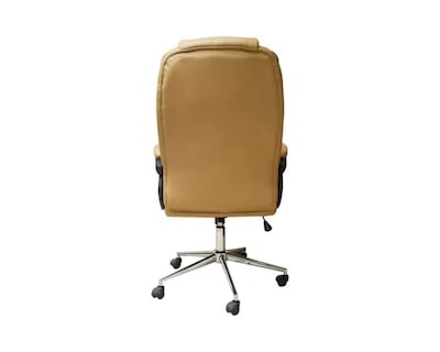 Foto 3 | Silla Ejecutiva Naceb Technology Na-0930c Vinipiel Semi Reclinable color Café