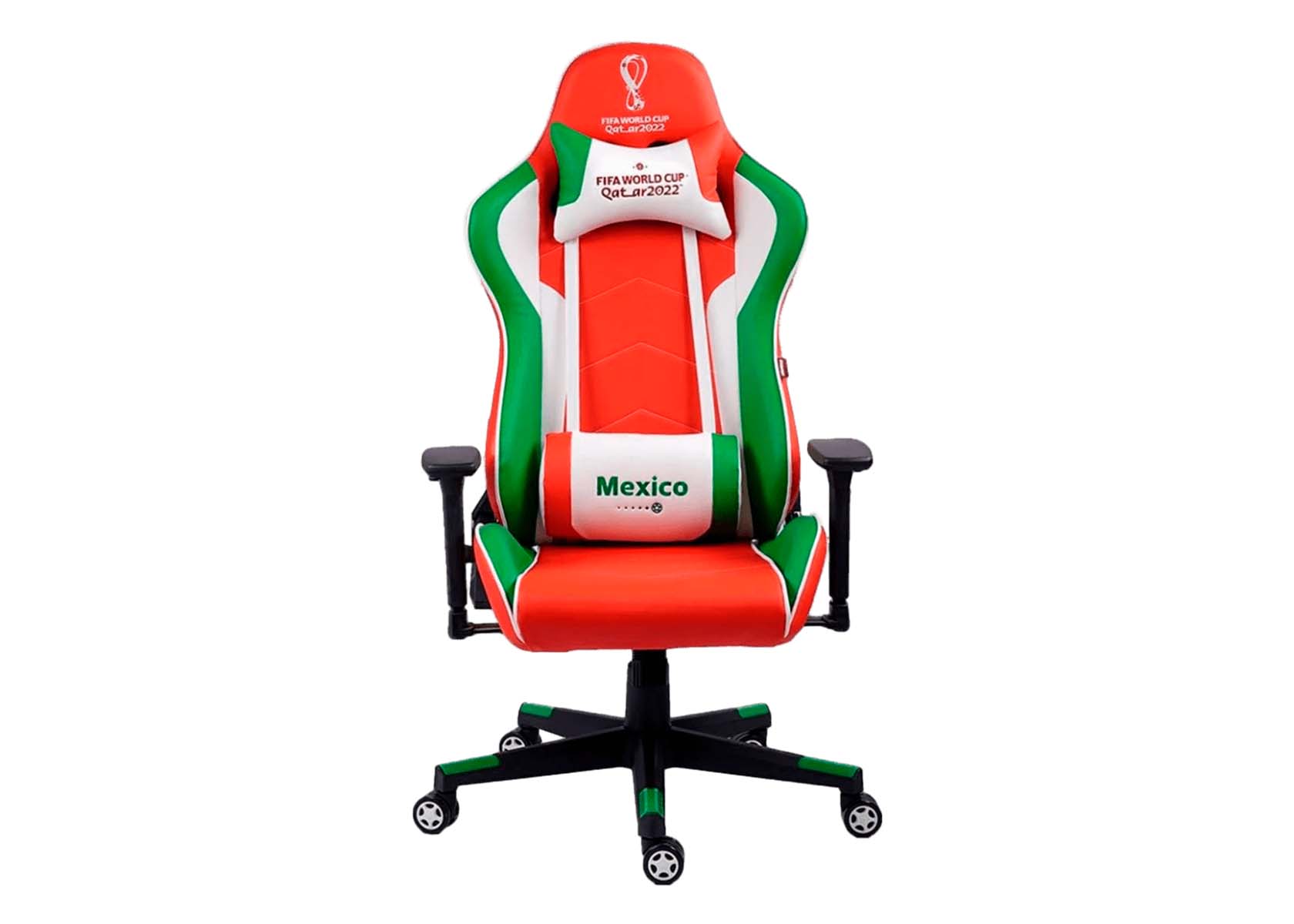 Silla Gamer Checkpoint Mt-2000  Edición Qatar 2022 Fifa color Rojo