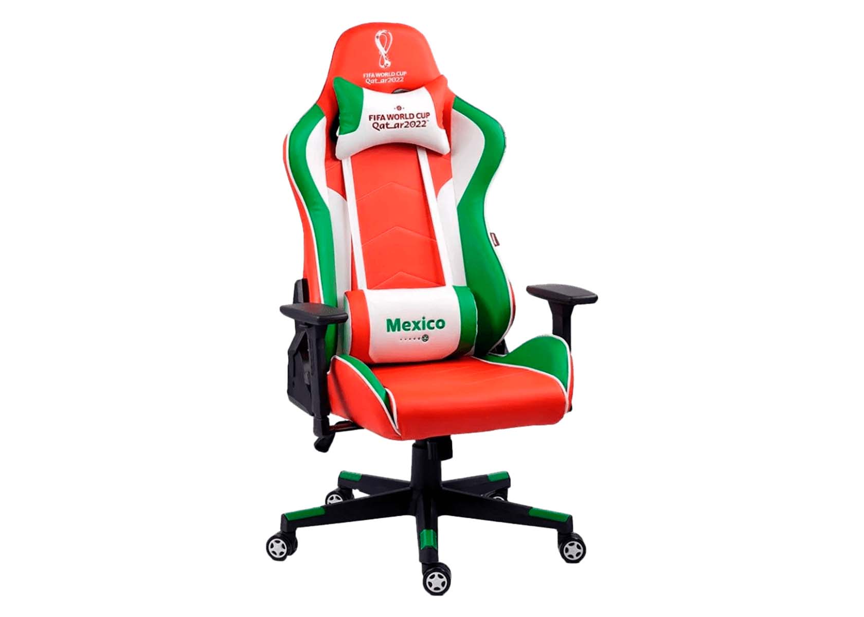 Foto 2 | Silla Gamer Checkpoint Mt-2000  Edición Qatar 2022 Fifa color Rojo