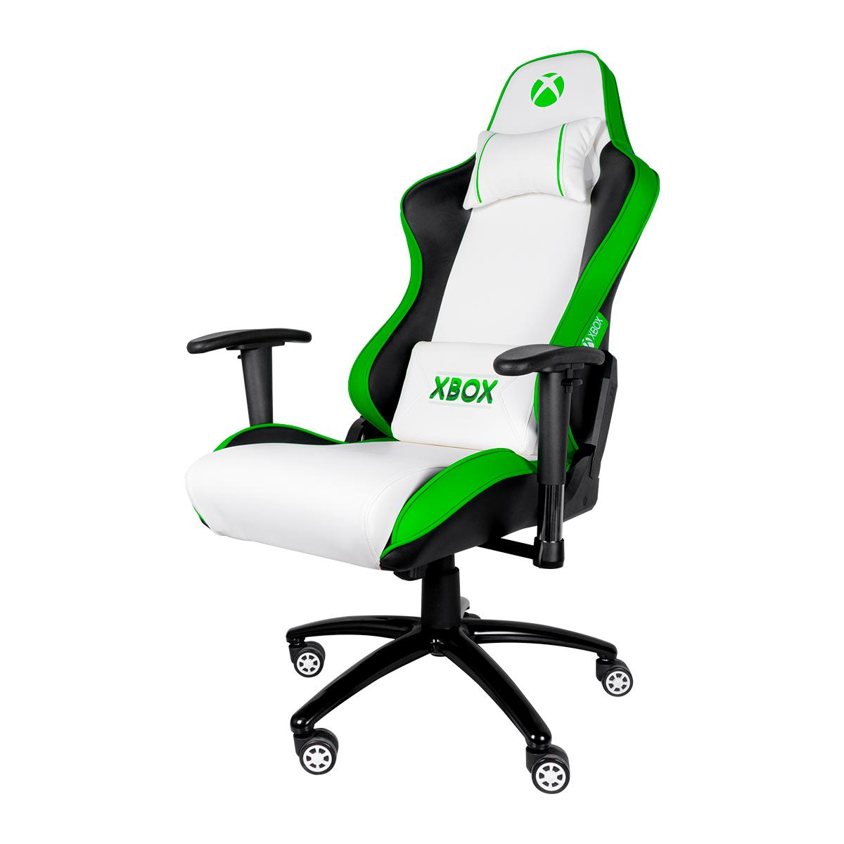 Foto 2 | Silla Xbox Pro Gamer Koskin Blanco/verde Brazos 2d Inclinación 90°-160° Hasta 120 Kg (altsx-g6)