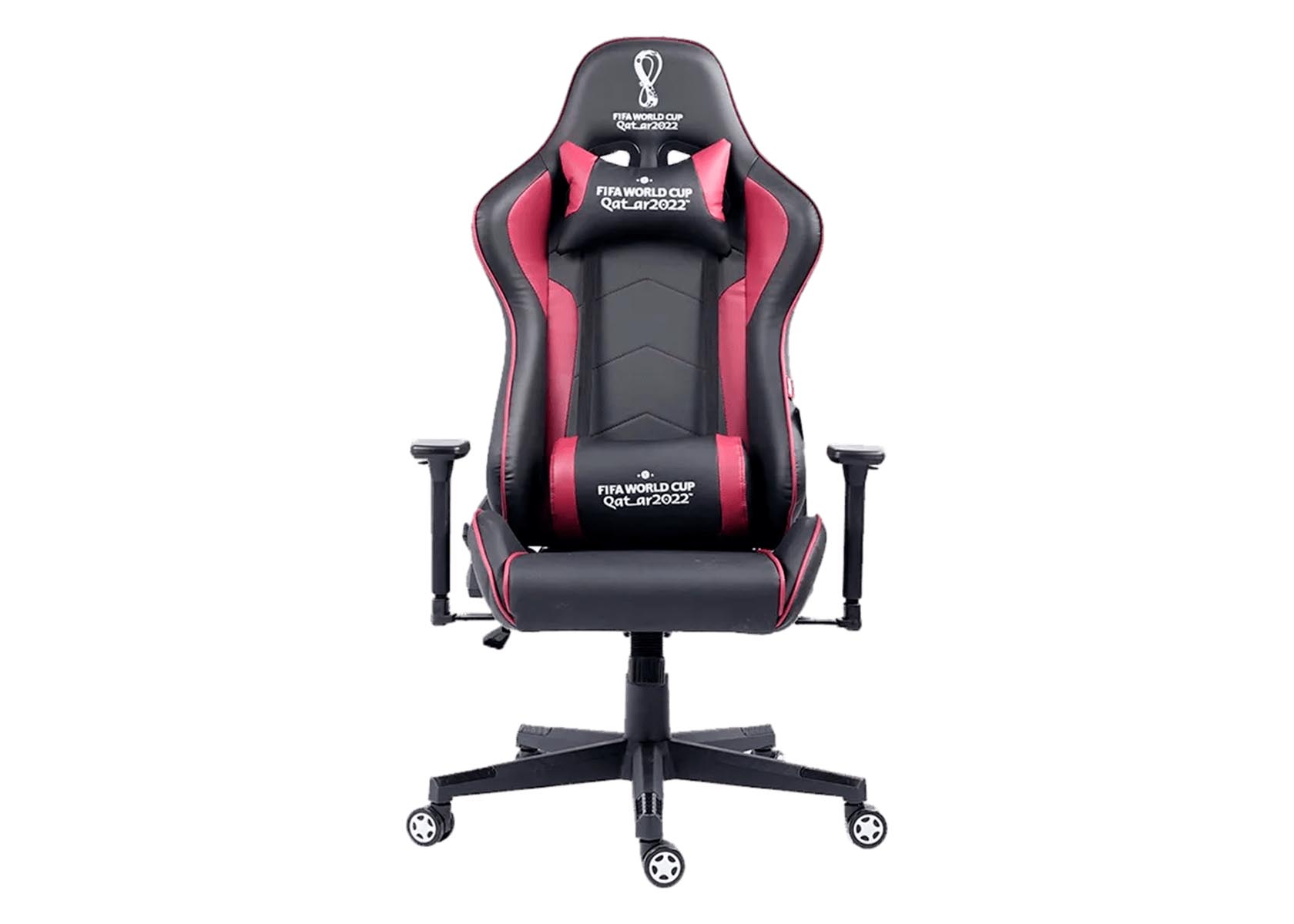 Foto 2 pulgar | Silla Gamer Checkpoint Mt-2000  Edición Qatar 2022 Fifa color Negro