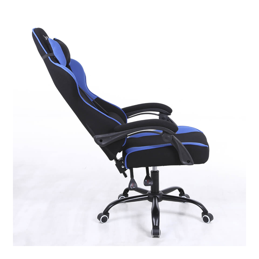 Foto 2 | Silla Gamer Xzeal Xz20 Neg/az Acero Textil Alto Desempeño (xzsxz20a)