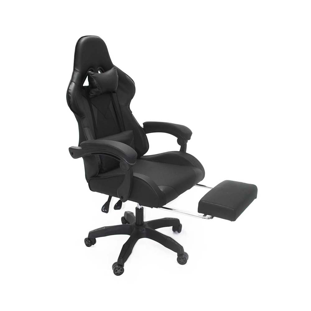 Foto 2 pulgar | Silla Gamer VANLIG Ghost color Negro