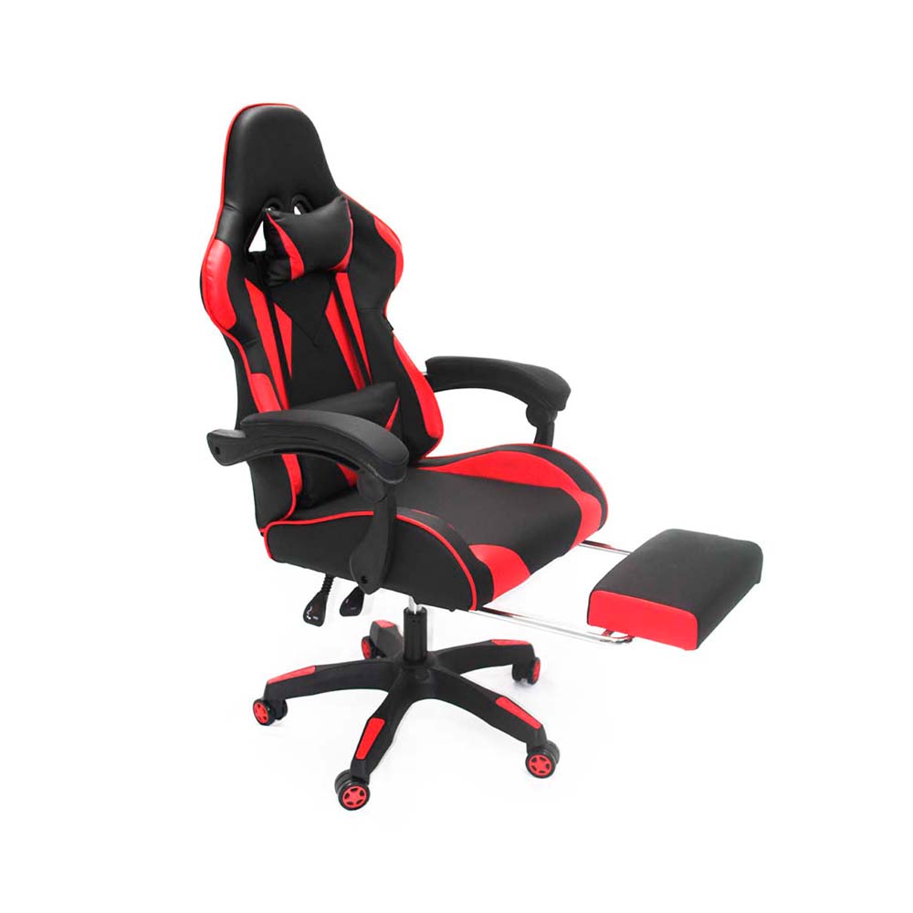 Foto 3 pulgar | Silla Gamer VANLIG Mercury Ghost color Rojo