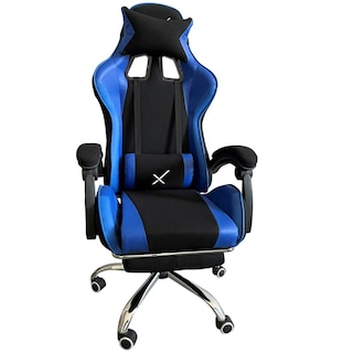 Foto 3 | Silla Gamer Xzeal XZ05-1 color Azul Reclinable