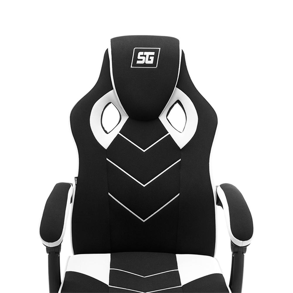 Foto 8 pulgar | Silla Gamer Start The Game Vorago CGC301-WH color Blanco Reclinable Ajustable 120 KG