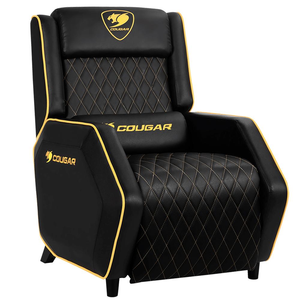 Sofa Gamer Cougar Ranger Royal color Negro