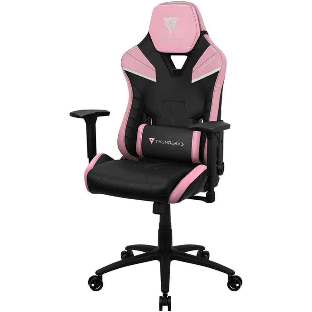 Foto 4 pulgar | Silla Gamer Thunder X3 Tc5 Sakura Black Ergonómico Ajustable Color Negro-Rosa