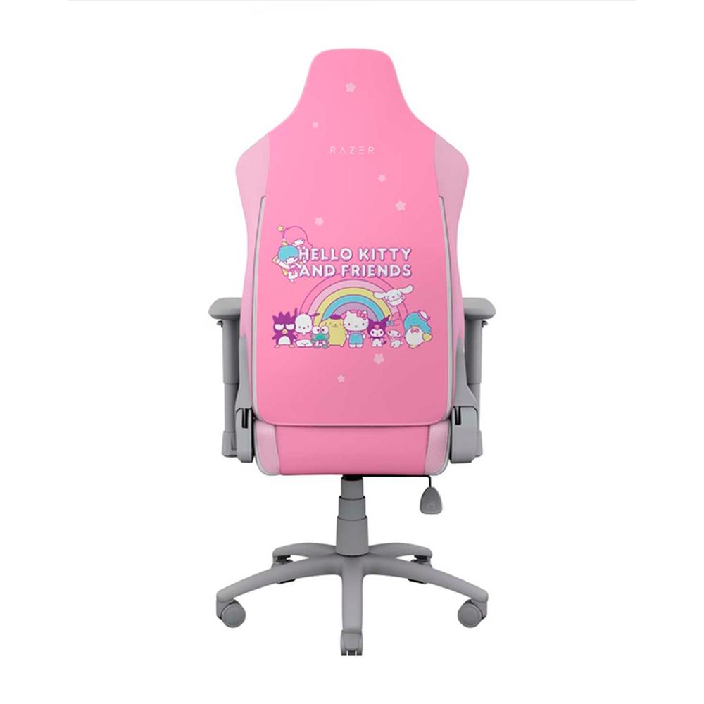 Foto 4 pulgar | Silla Gamer Razer color Rosa - Hello Kitty