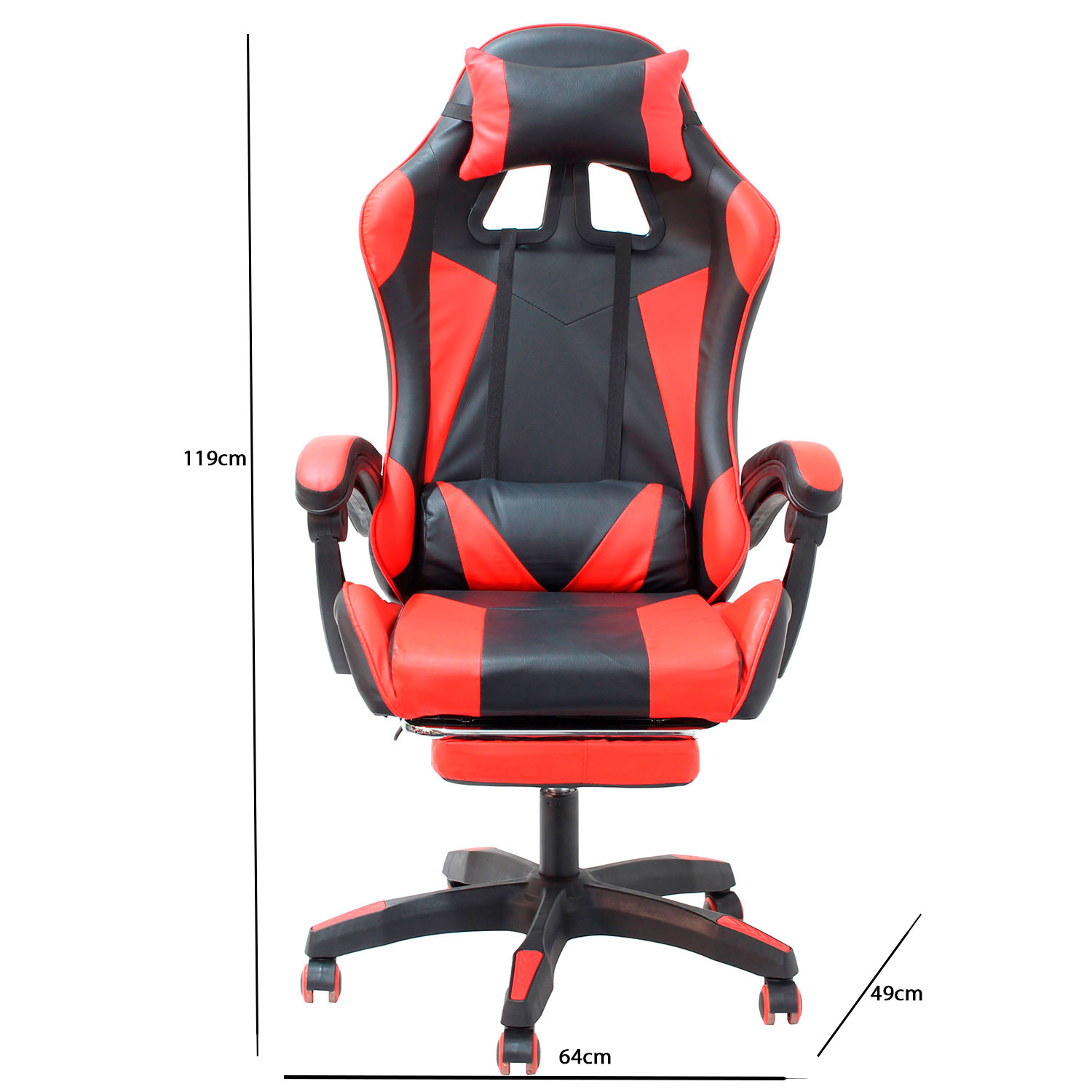 Foto 3 | Silla Gamer Bossa RX-5000 color Rojo