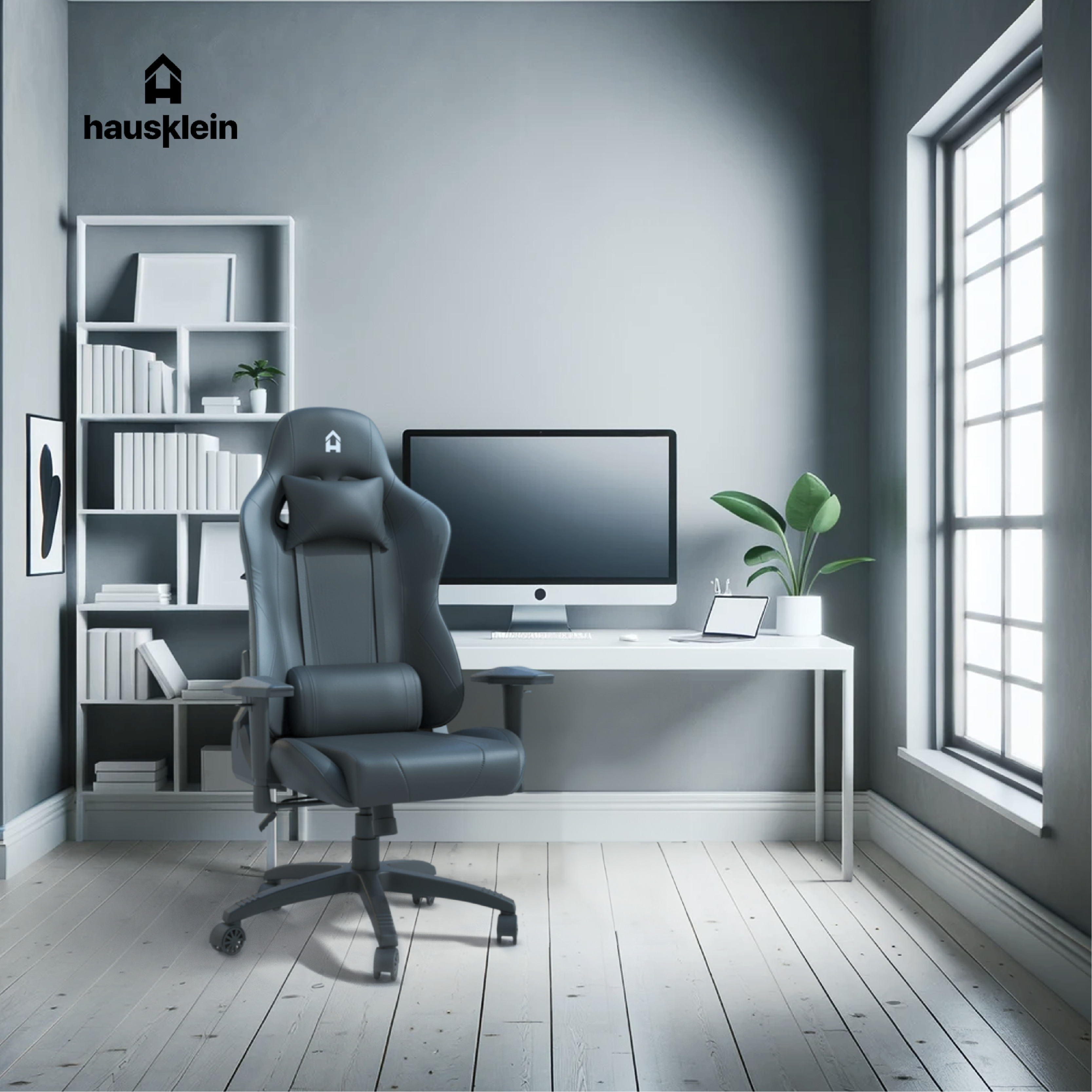 Foto 8 pulgar | Silla Gamer Hausklein LS-1709 Negro