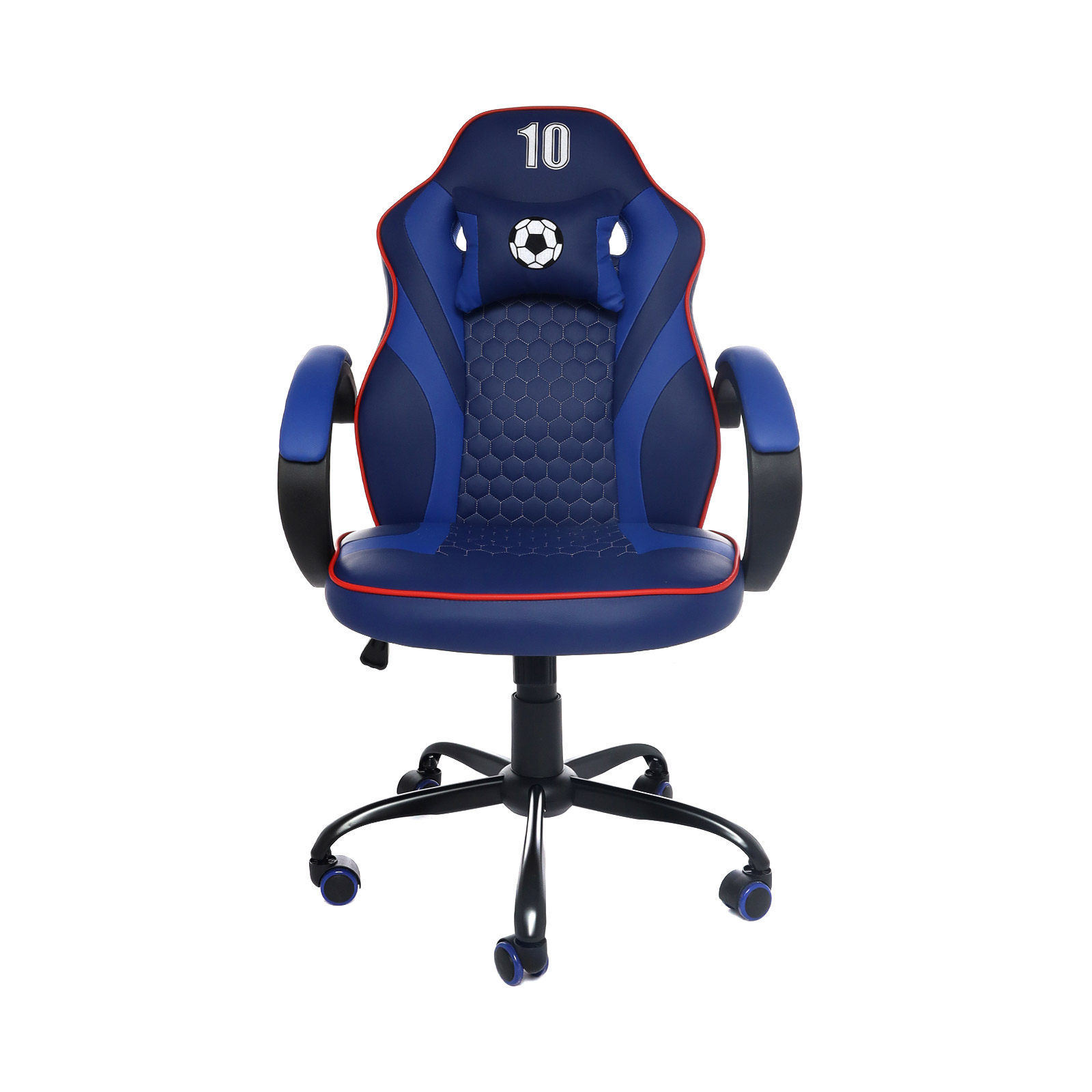 Foto 2 pulgar | Silla Gamer EKE Life Home G2226 color Azul Reclinable Ergonómica Cómoda