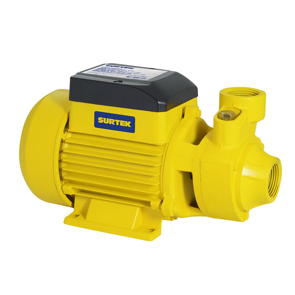 Bomba Periférica Surtek BP510 color Amarillo para Agua Limpia 1 Hp