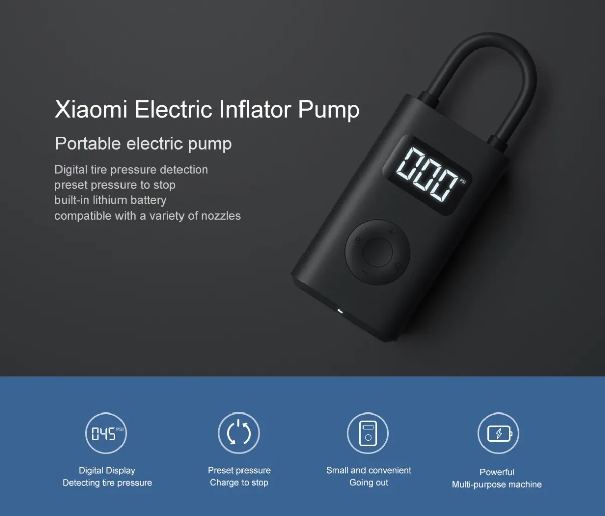 Foto 2 | Inflador de Neumáticos Malubero Portable Eléctrico