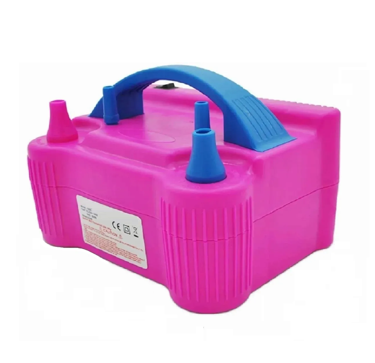 Inflador Doble de Globos Eo Safe Imports color Rosa