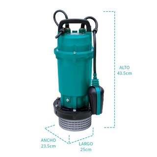 Foto 3 | Bomba Sumergible Iusa Para Agua Turbia 1.0 Hp