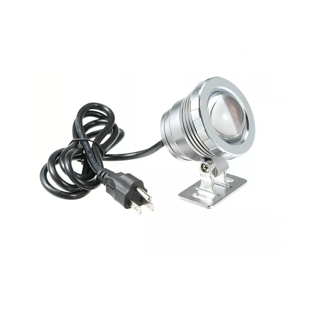 Foto 2 pulgar | Lámpara BELUG color Plata LED RGB Sumergible Impermeable de 10 W para Alberca