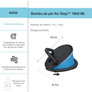 Foto 2 | Bomba de Aire Bestway de Pedal
