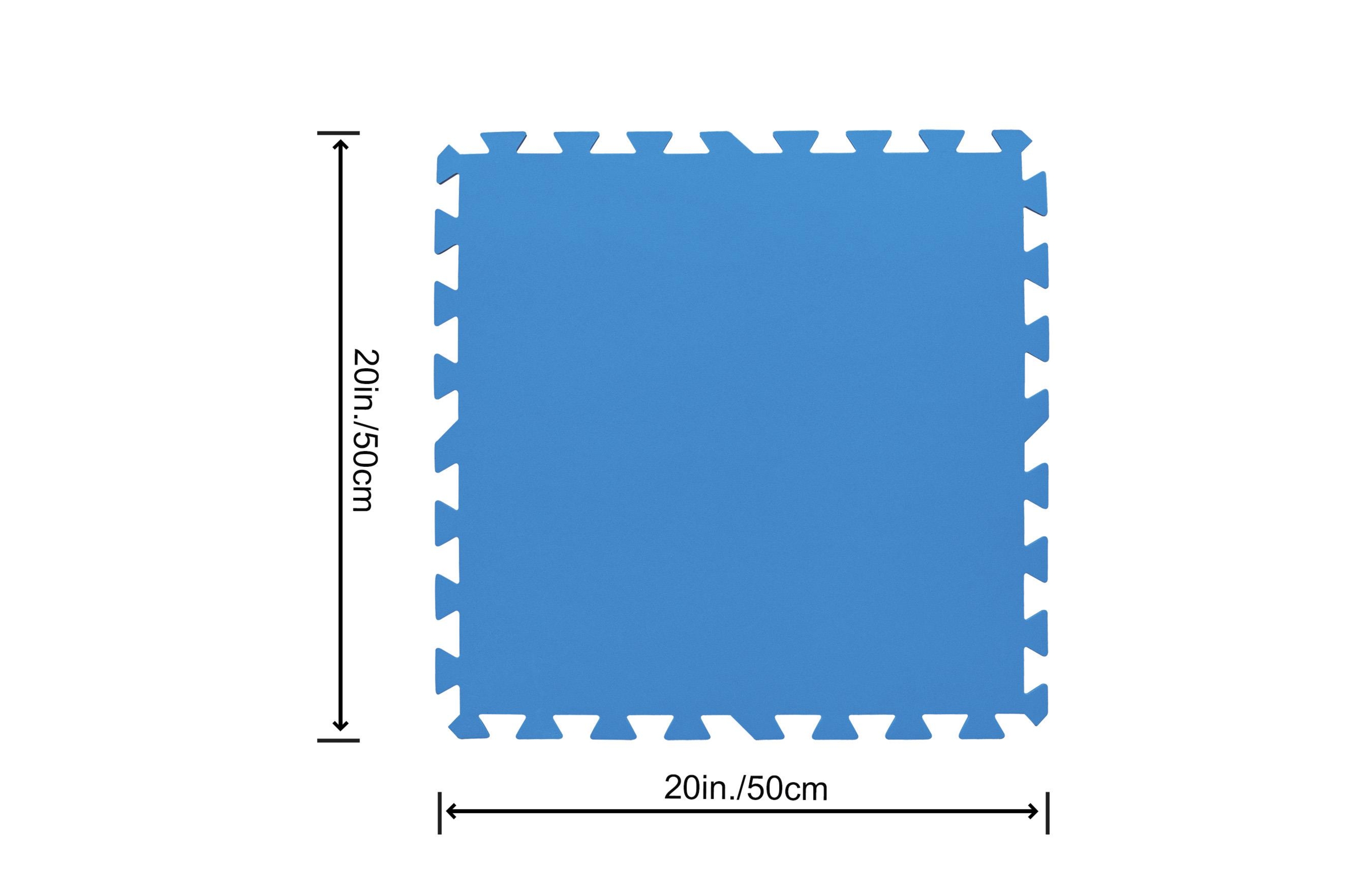 Foto 2 pulgar | Tapete Protector Para Piscina 9 Piezas De Foamy 50cmx50cm Emplayado Garantia 15 Dias Por Defecto De Fabrica