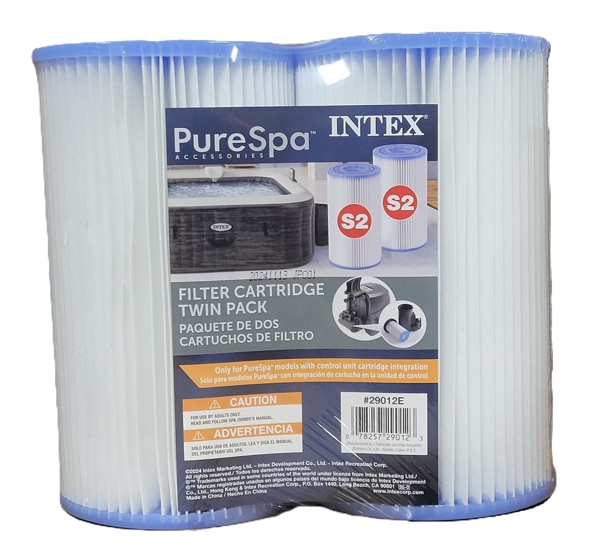 Foto 4 pulgar | Cartucho De Filtro Intex 29012e Purespa Tipo S2, Paquete De 12 - Venta Internacional.
