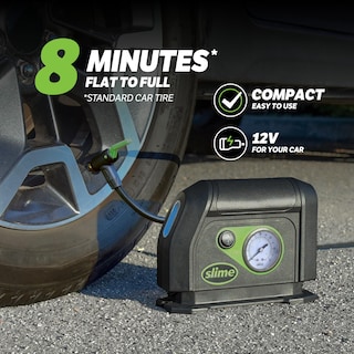 Foto 2 | Compresor De Aire Portátil Tire Inflator Slime 40050 De 12 V - Venta Internacional.
