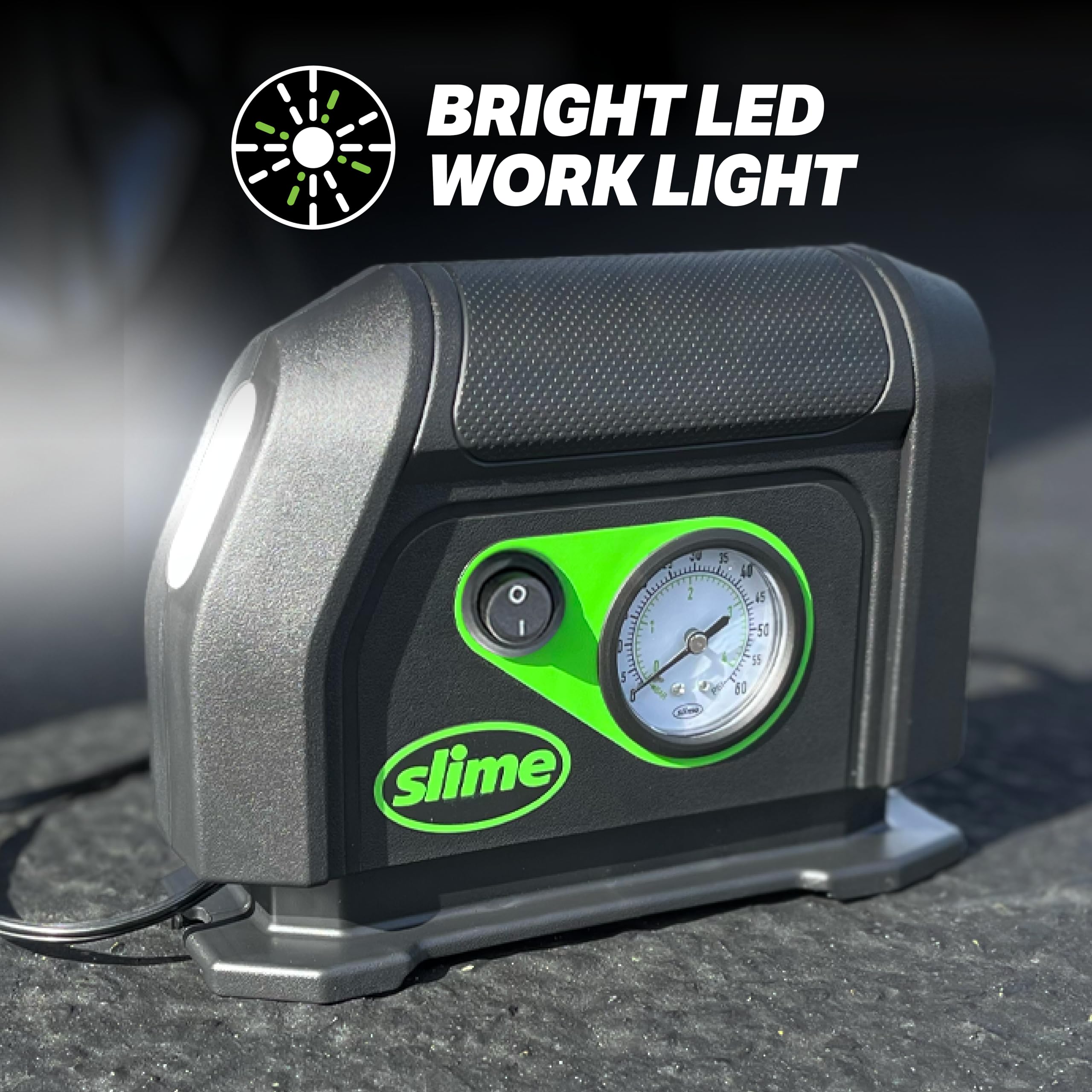 Foto 4 | Compresor De Aire Portátil Tire Inflator Slime 40050 De 12 V - Venta Internacional.