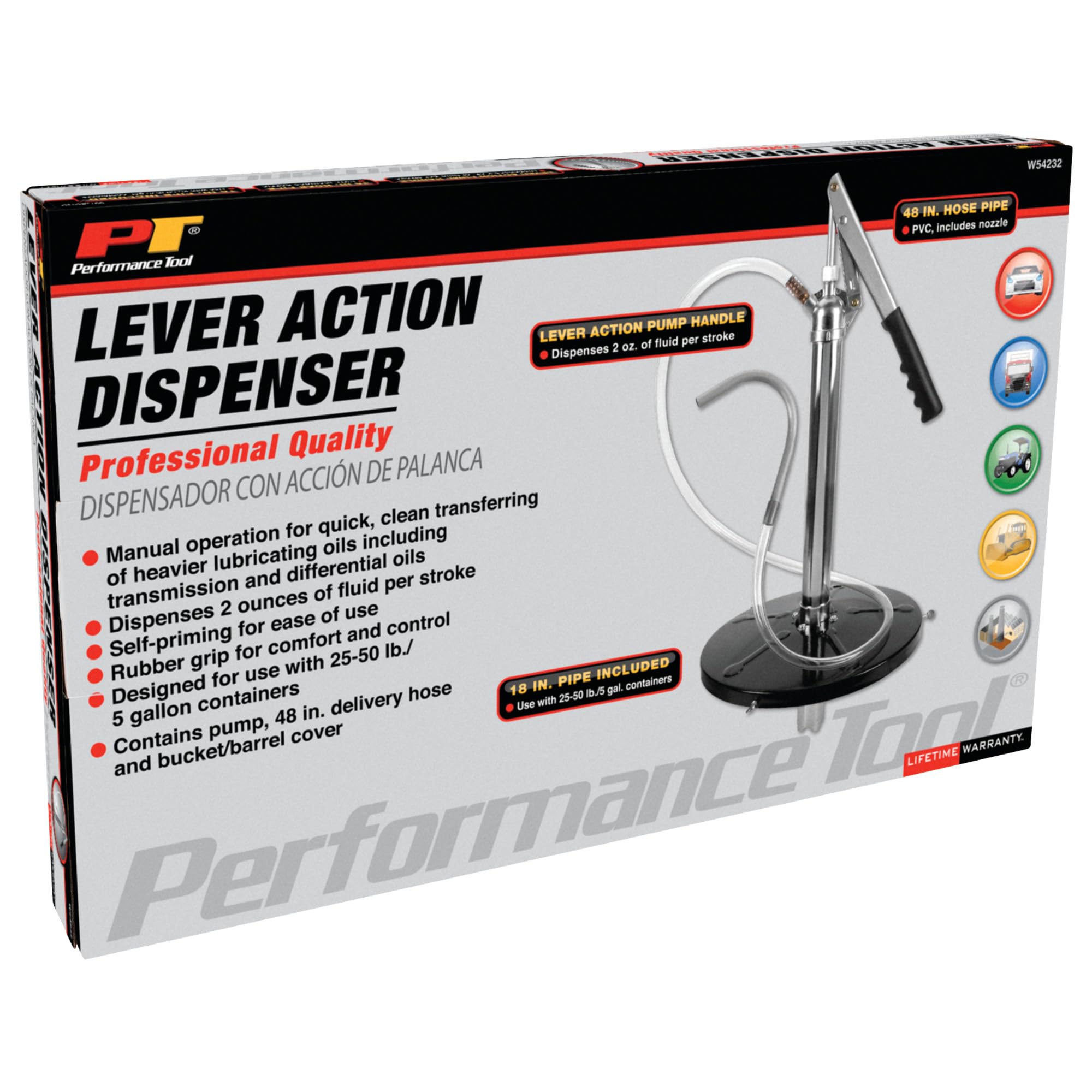 Foto 5 | Bomba De Cangilón Performance Tool W54232 Para Cubos De 19 Litros, Color Negro - Venta Internacional.