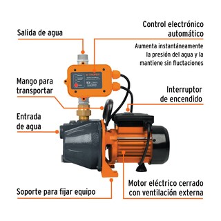 Foto 2 | Bomba Elevadora de Presión Truper Pres-1 1 Hp - Venta Internacional