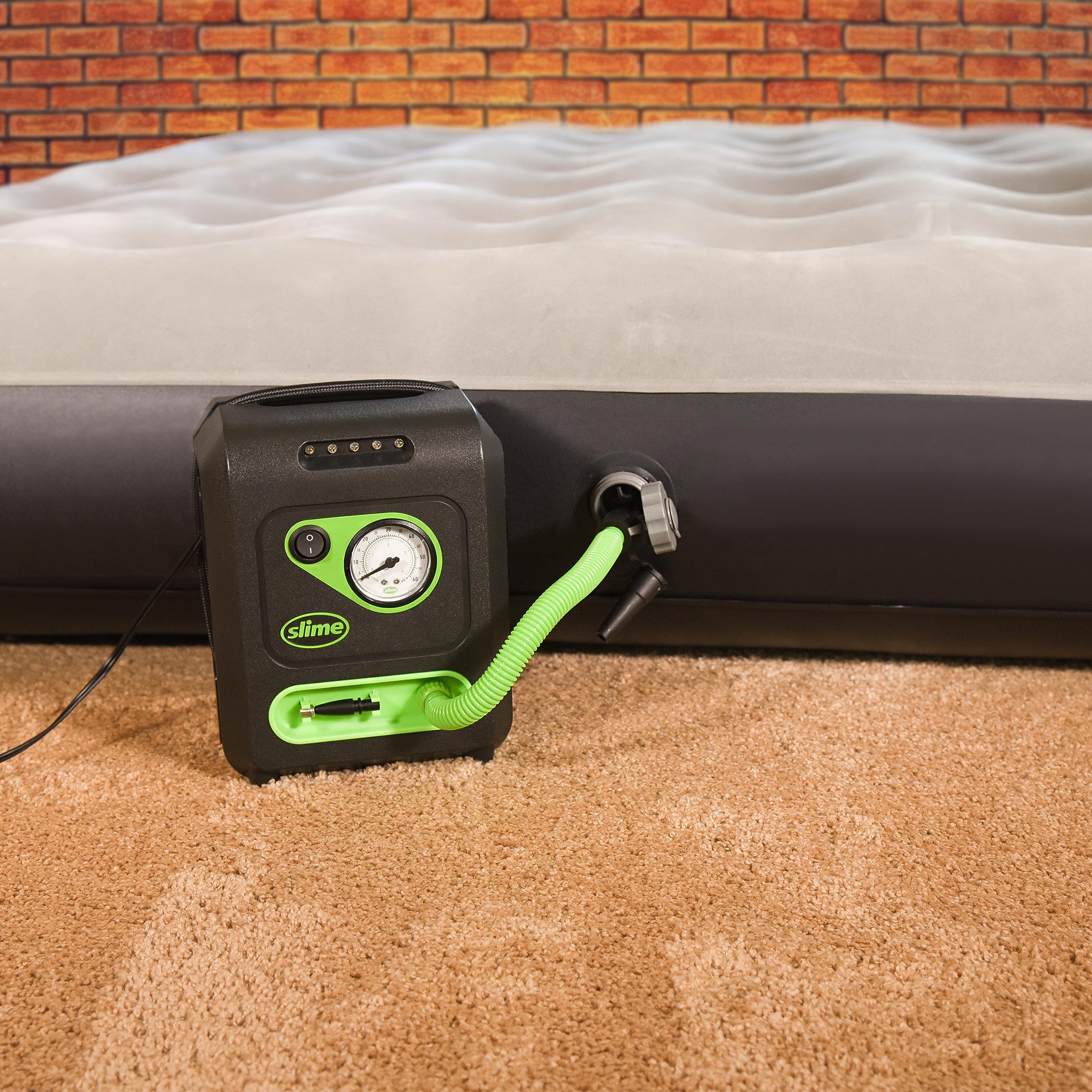 Foto 6 | Inflador De Neumáticos Y Colchones Slime 40034 Multiuso, 100 Psi - Venta Internacional.